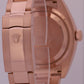 PAPERS Rolex Sky-Dweller 18K Rose Gold WHITE Fluted 42mm 326935 Watch BOX