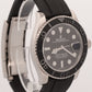 2019 PAPERS Rolex Yacht-Master BLACK 18K White Gold Oysterflex 42mm 226659 BOX