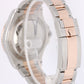 Rolex Yacht-Master Two-Tone 18k Rose Gold Steel Black 40mm 126621 Watch