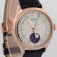 2020 PAPERS Rolex Cellini Moonphase WHITE 18K Everose Gold 39mm 50535 Watch BOX