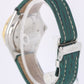 1994 PAPER Breitling J Class Two-Tone 18k Gold Steel Green 31mm D52064 Watch BOX