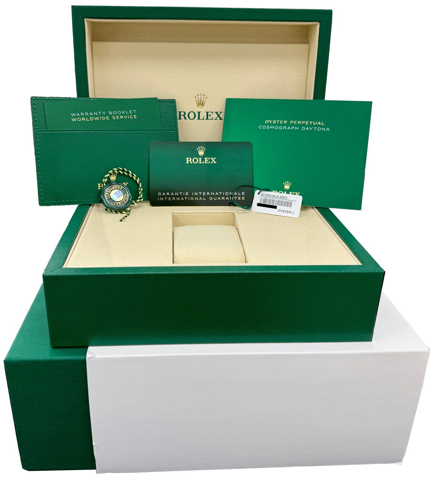 NEW STICKERED 2026 PAPERS Rolex Daytona 18K Oysterflex Paul Newman 126518 LN BOX