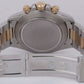 Rolex Daytona Cosmograph 40mm BLACK Two-Tone 18K Yellow Gold Steel Watch 16523