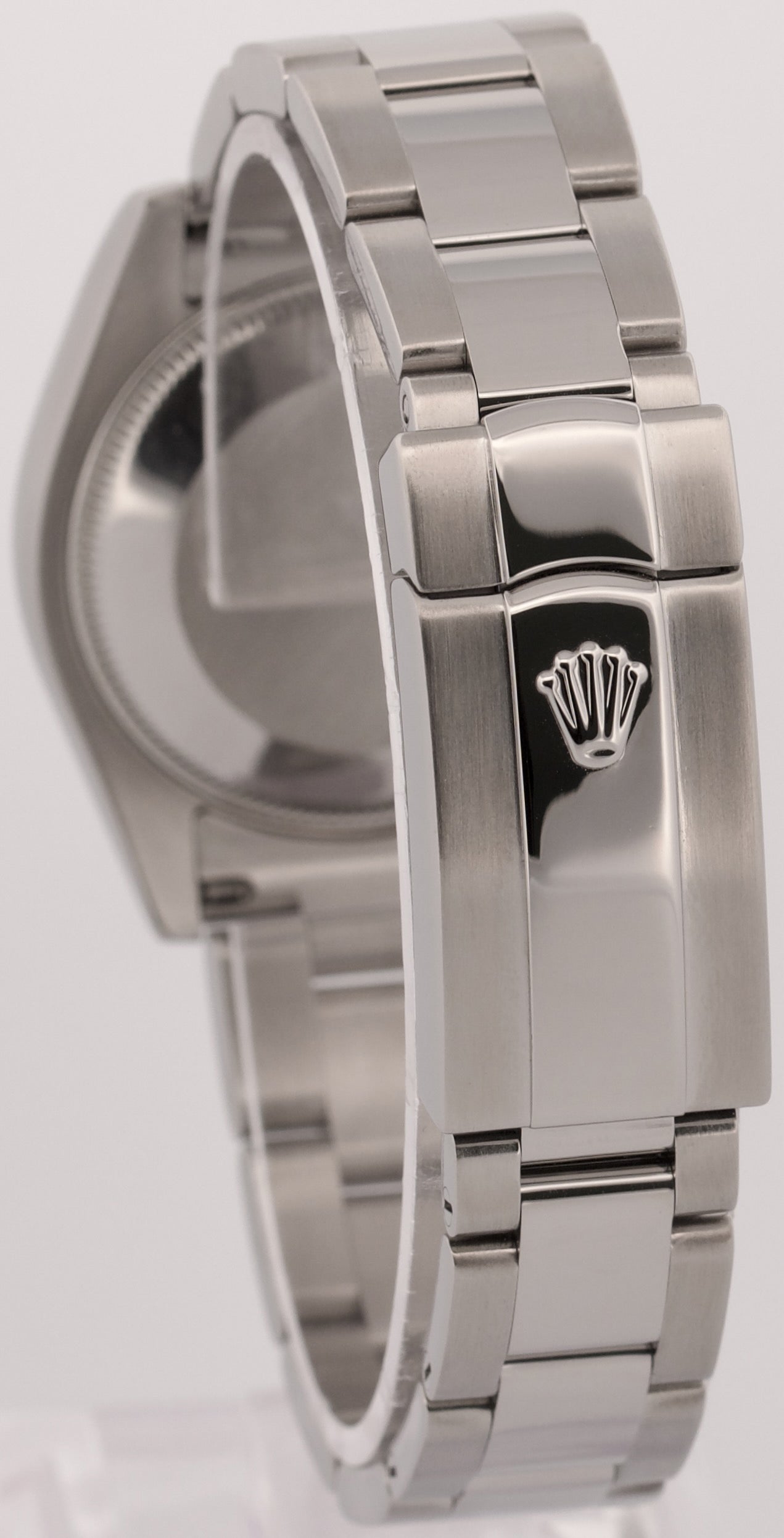 Ladies Rolex DateJust WHITE ROMAN 31mm Stainless Steel OYSTER Smooth 178240 BOX