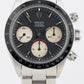 VINTAGE 1983 Rolex Daytona BIG RED 6263 Stainless 37mm Chronograph 7.6xx Watch