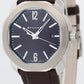 NEW 2025 PAPERS BVLGARI Bulgari 41mm Octo Roma BLACK OC41C1SLD Watch OC 41 S BOX