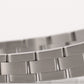 Rolex Oyster Perpetual BLUE Stainless Steel OYSTER Smooth 24mm Watch 67180 BOX