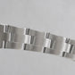 Rolex Oyster Perpetual BLUE Stainless Steel OYSTER Smooth 24mm Watch 67180 BOX