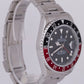 Rolex GMT-Master II COKE Stainless Steel Black Red Oyster Automatic Watch 16710