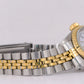 Tudor Lady-Sub Princess OysterDate Two-Tone WHITE ROMAN Gold Steel 25mm 92413