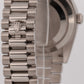2025 CPO Rolex Day-Date President 40mm RHODIUM TAPESTRY 18K Gold 228239 BOX