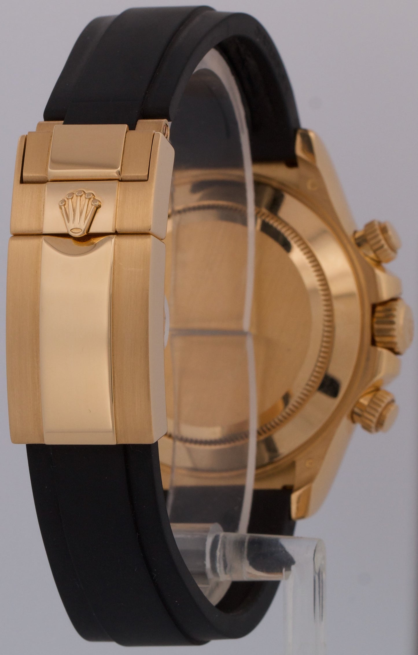 MINT Rolex Daytona 18K Gold CHAMPAGNE Pikachu YML Oysterflex 116518 LN Watch BOX