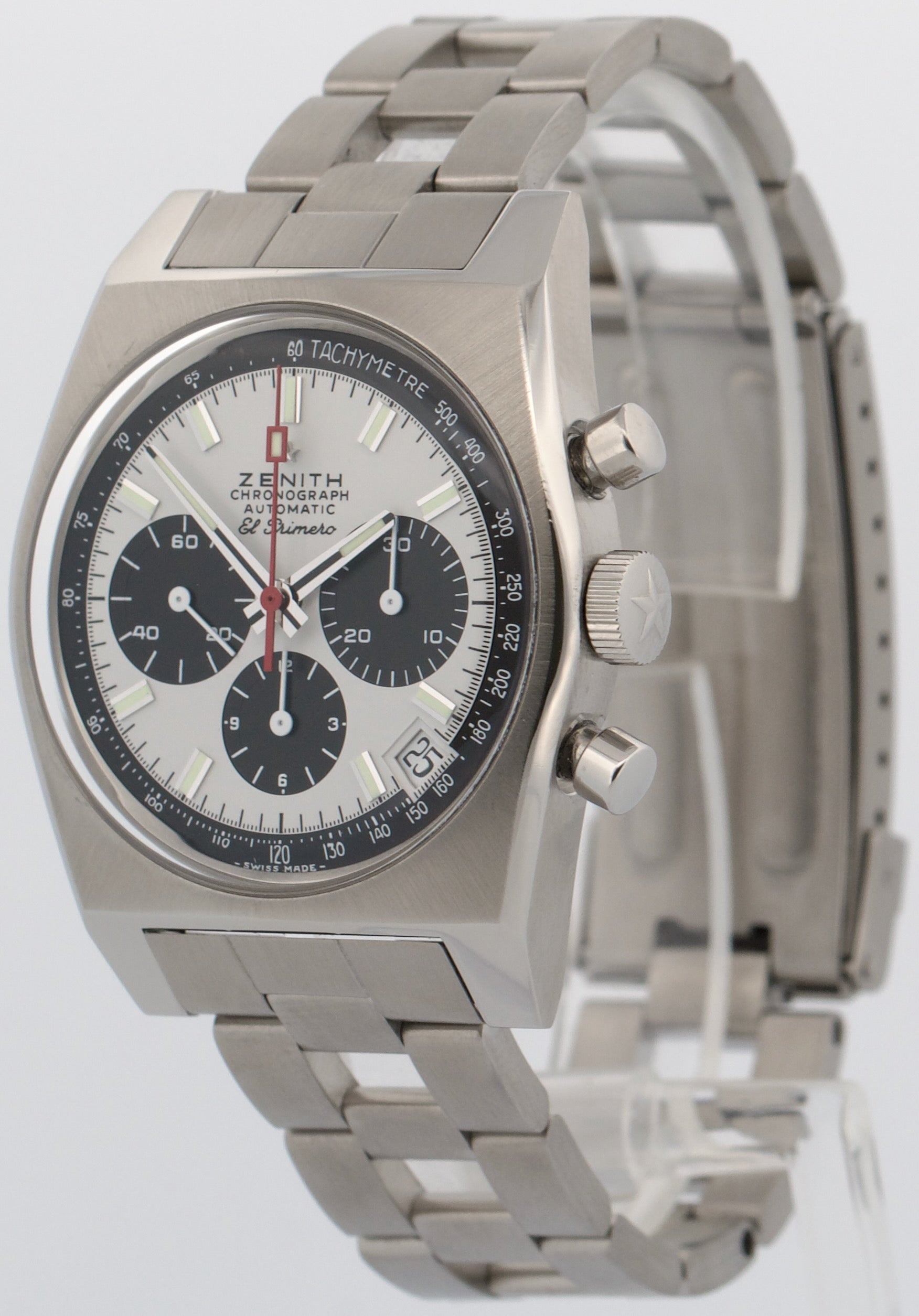 2020 PAPERS Zenith Chronomaster El Primero PANDA 37mm Steel 03