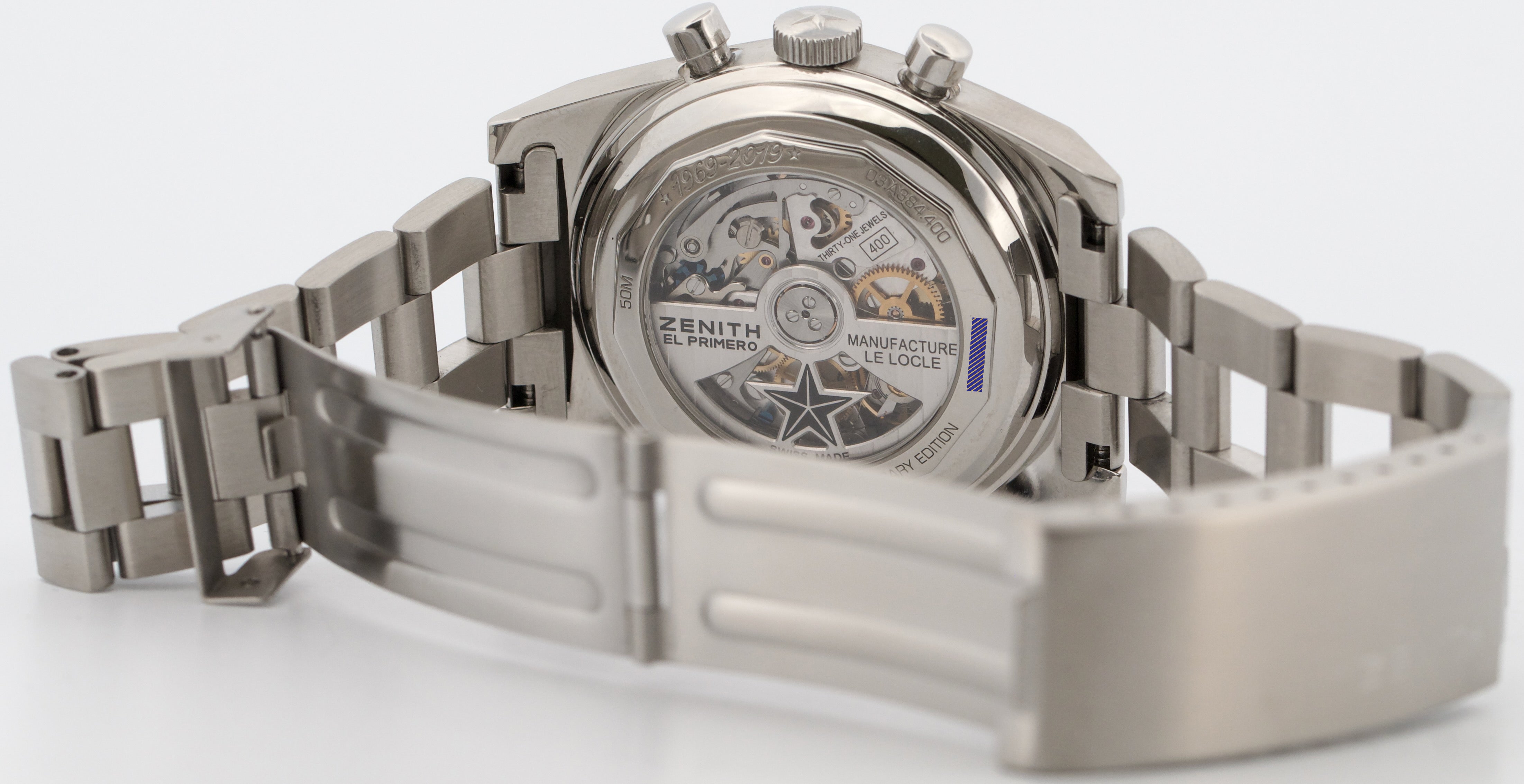 2020 PAPERS Zenith Chronomaster El Primero PANDA 37mm Steel 03