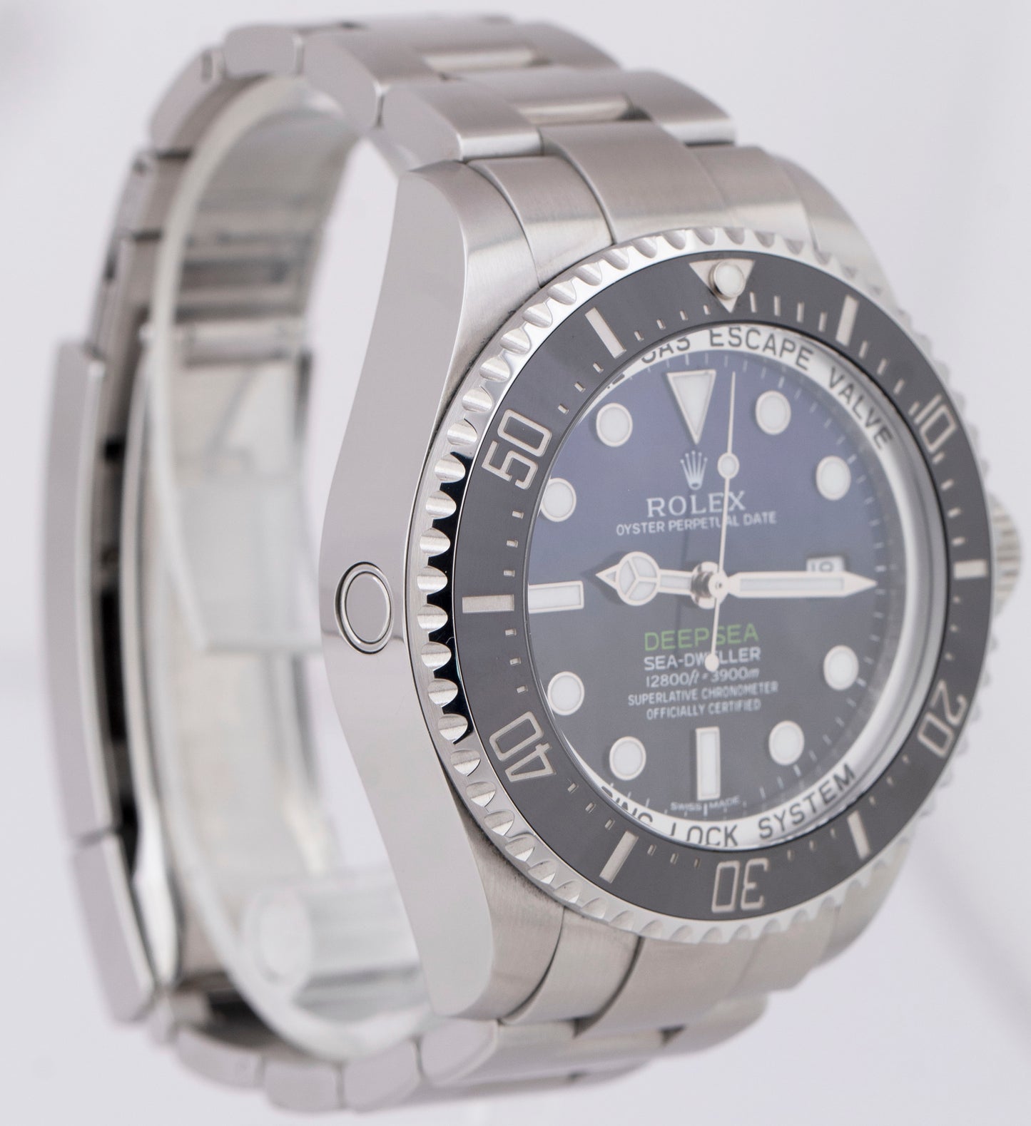 MINT PAPERS Rolex Sea-Dweller Deepsea JAMES CAMERON Blue 116660 44mm Watch BOX