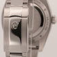 Rolex Milgauss BLUE Green Stainless Steel 40mm RANDOM SERIAL Oyster 116400 GV