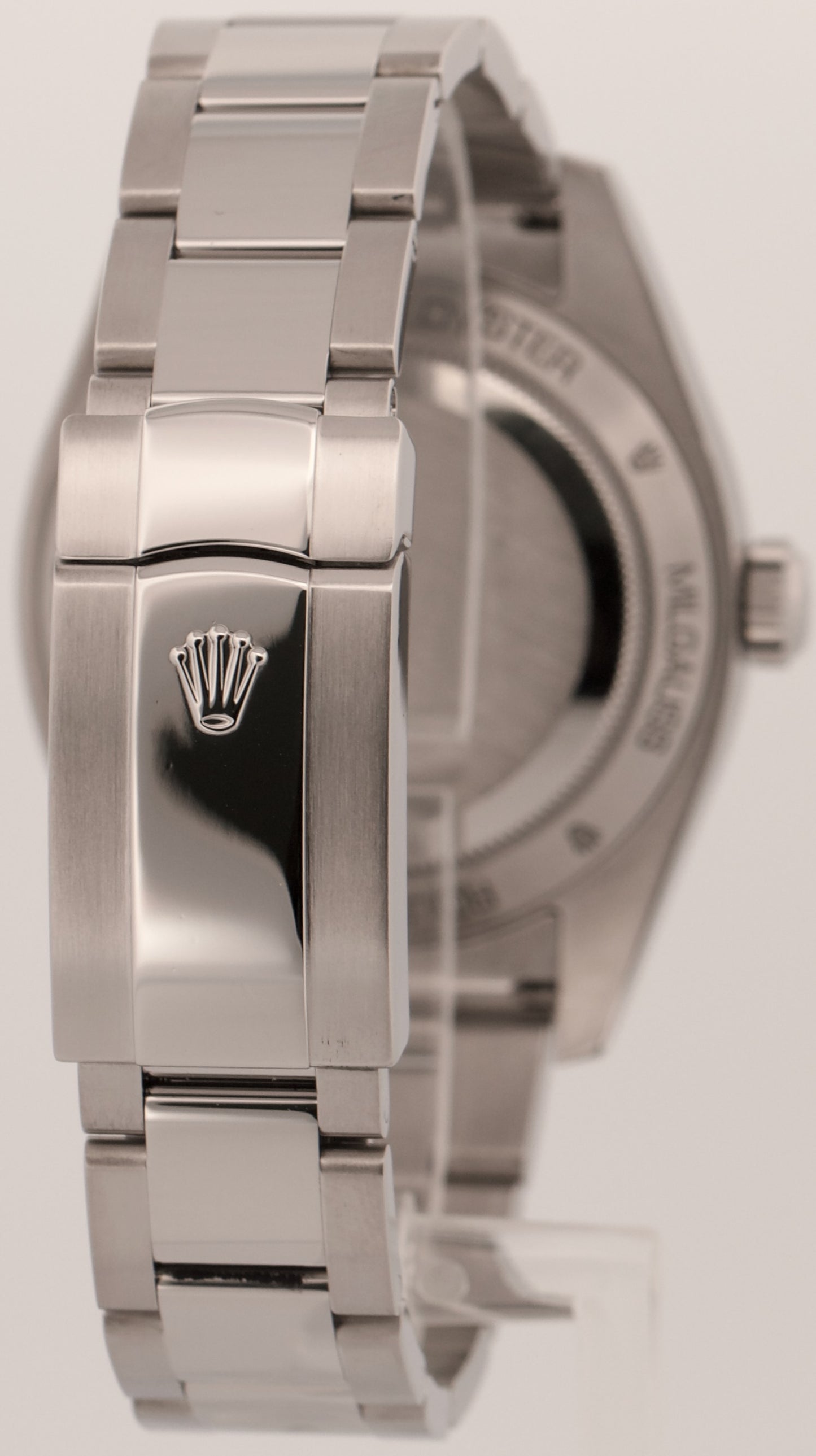 Rolex Milgauss BLUE Green Stainless Steel 40mm RANDOM SERIAL Oyster 116400 GV