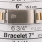 MINT Rolex Oyster Perpetual WHITE ROMAN Buckley 18K Gold Steel Oyster 34mm 14233