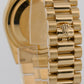 Rolex Day-Date President SILVER DIAMOND 18K Yellow Gold Fluted 36mm 118238 BOX
