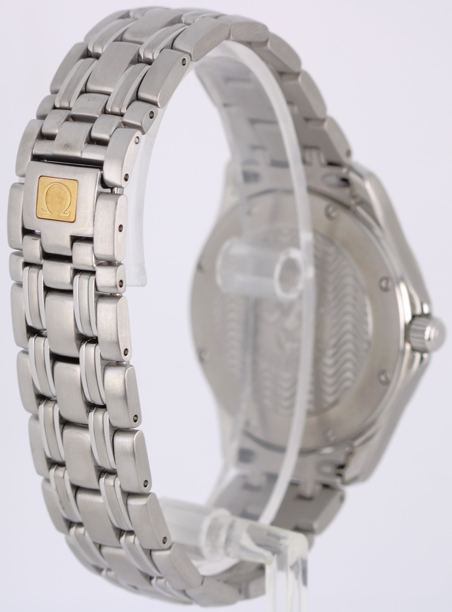 Omega Seamaster 120m Multifunction Steel Blue 37.4mm 2521.81.00 Quartz Watch