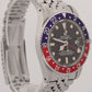 VINTAGE 1968 Rolex GMT-Master PEPSI Black Red Blue JUBILEE Steel 40mm 1675 Watch