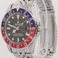 VINTAGE 1968 Rolex GMT-Master PEPSI Black Red Blue JUBILEE Steel 40mm 1675 Watch