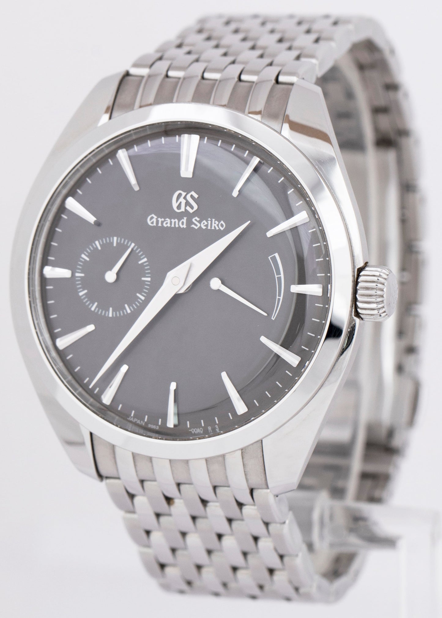 2021 Grand Seiko Elegance 39mm Manual Stainless Steel Gray Watch SBGK009 B+P