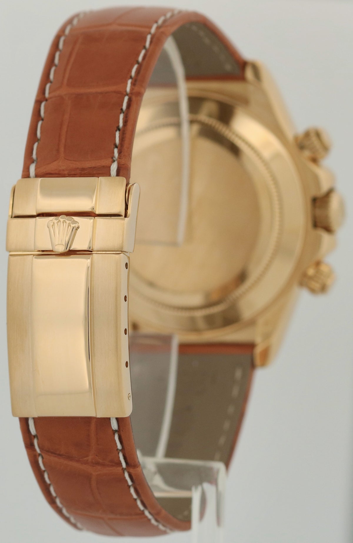 Rolex Daytona Cosmograph 116518 Paul Newman Black 18K Yellow Gold Leather Box