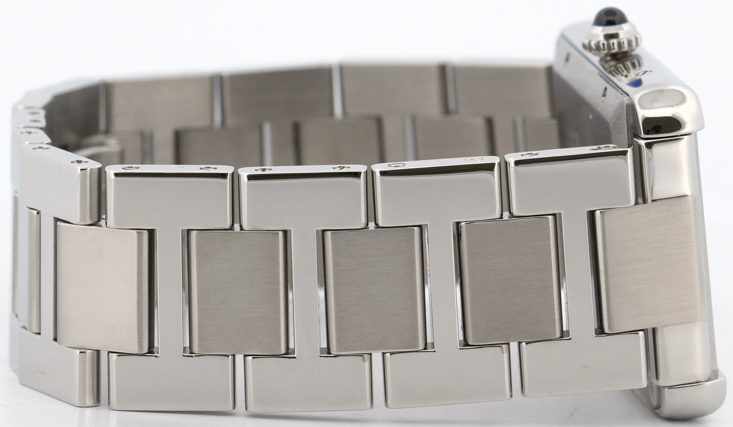 Cartier Tank Solo XL Steel SILVER Roman 31mm x 41mm Automatic 3515 W5200027