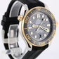 Omega Seamaster Two-Tone Gold Steel Black Wave 42mm 210.22.42.20.01.001 Watch