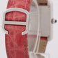Ladies Cartier Tank Solo PINK Steel 31mm x 23mm Quartz Leather 3170 / W5200000