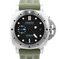 PAPERS Panerai Submersible PAM 973 Black 42mm Stainless Steel Watch PAM00973 BOX