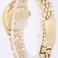 VINTAGE Rolex Oyster Perpetual 18k Gold Silver 24mm Fluted Jubilee 6719 Watch