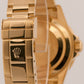 2004 PAPERS Rolex Submariner Date BLUE 18K Yellow Gold 40mm Watch 16618 LB BOX