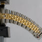 Rolex DateJust 31mm Midsize Two-Tone CHAMPAGNE 18K Yellow Gold Fluted 68273
