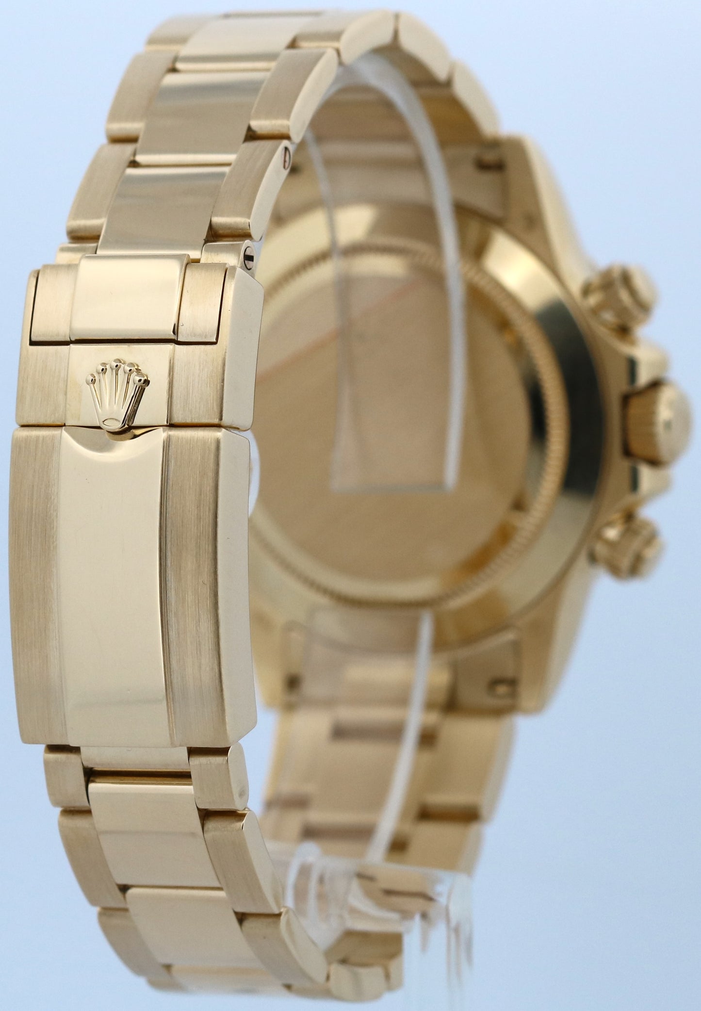 PAPERS Rolex Daytona Cosmograph FACTORY MOP DIAMOND 18K Gold 40mm 116528 BOX