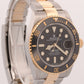 2022 PAPERS Rolex Submariner Date BLACK Two-Tone Gold 41mm 126613 LN Watch BOX