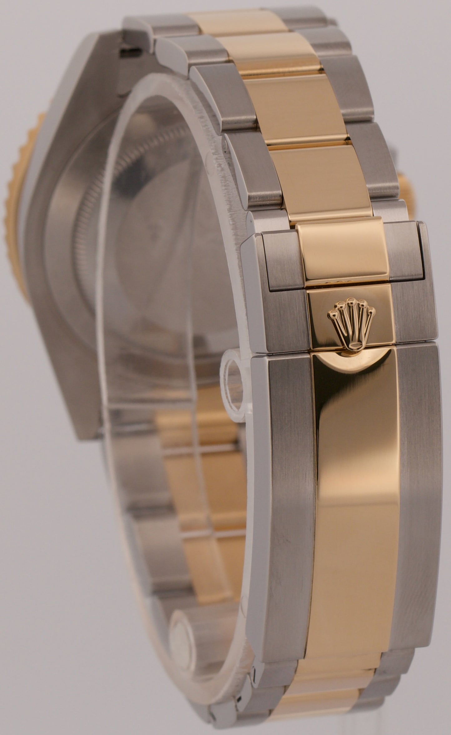 2022 PAPERS Rolex Submariner Date BLACK Two-Tone Gold 41mm 126613 LN Watch BOX