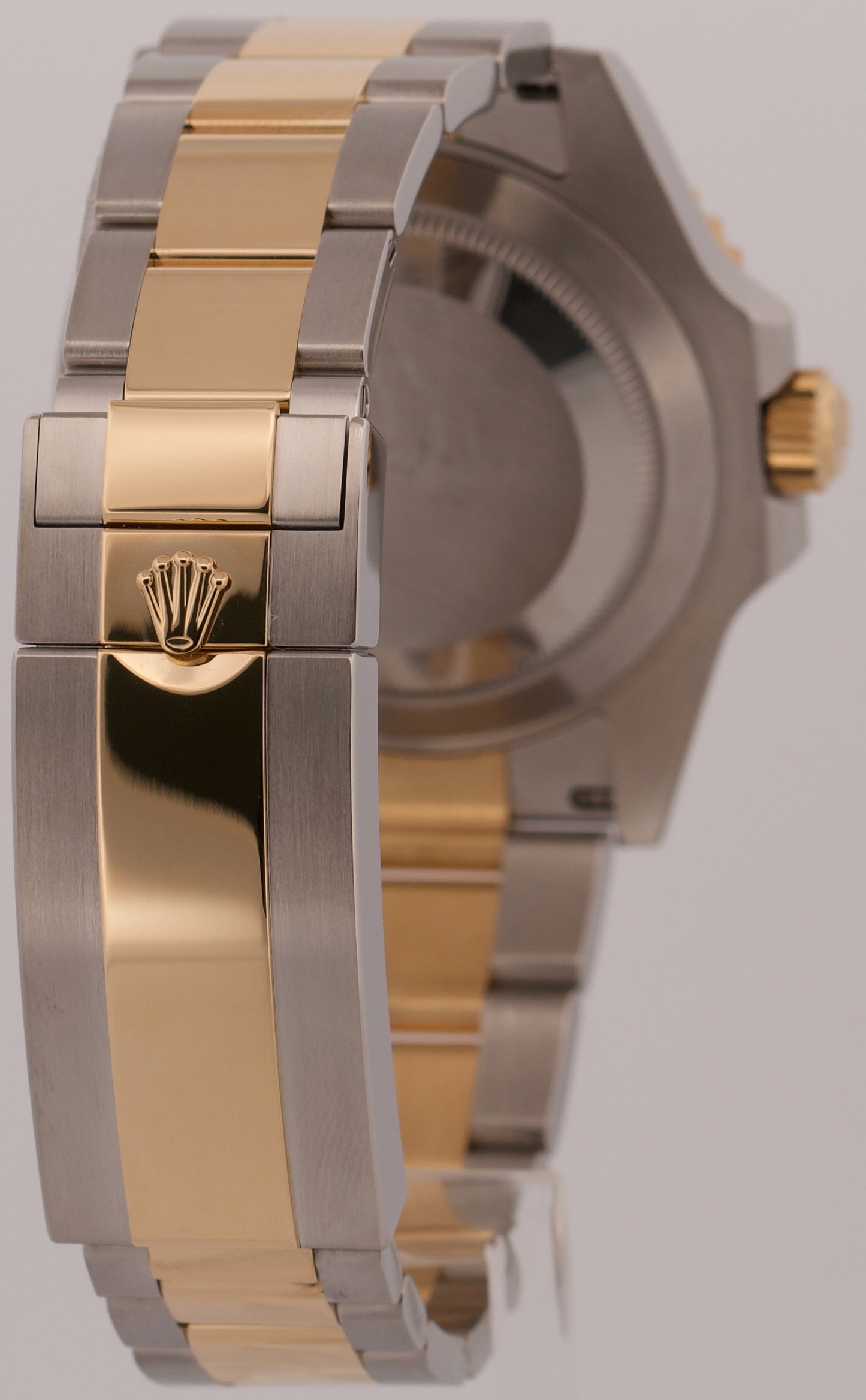 2022 PAPERS Rolex Submariner Date BLACK Two-Tone Gold 41mm 126613 LN Watch BOX