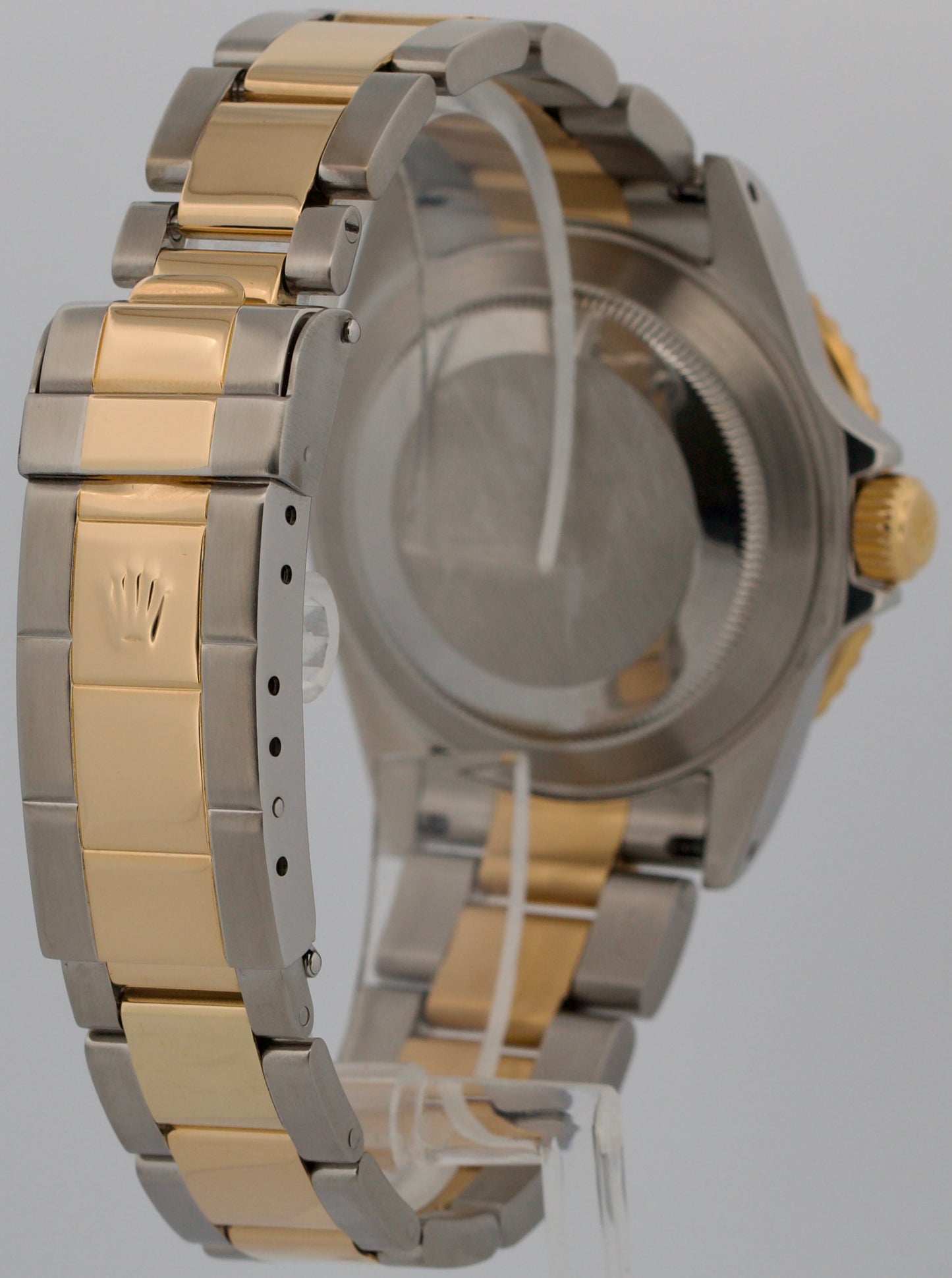 Rolex Submariner Date BLUE 40mm 18K GOLD BUCKLE Stainless Steel 16613 Watch