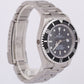 STICKERED UNPOLISHED Rolex Sea-Dweller 16600 40mm Stainless Steel Black Watch