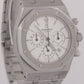 Audemars Piguet Royal Oak Chronograph WHITE 39mm Stainless Steel Watch 26300ST
