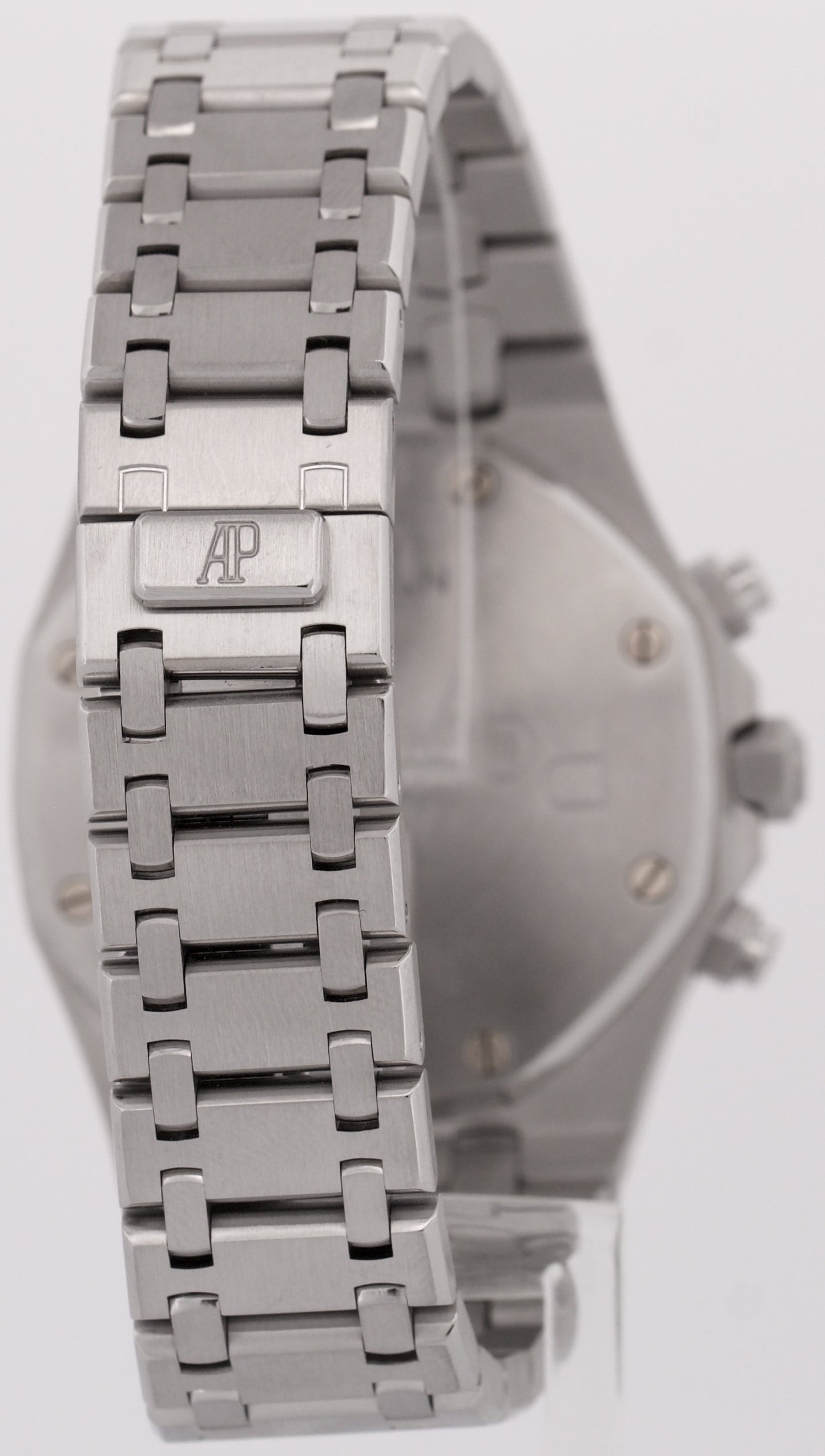 Audemars Piguet Royal Oak Chronograph WHITE 39mm Stainless Steel Watch 26300ST