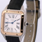 2024 PAPERS Cartier Santos Dumont Two-Tone 18k SILVER 27.5mm W2SA0012 4242 BOX