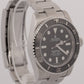 2019 PAPERS Rolex Submariner No-Date 40mm BLACK Ceramic Steel 114060 LN BOX