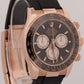 NEW 2026 PAPERS Rolex Daytona BLACK 18K Rose Gold Oysterflex 126515 LN Watch BOX