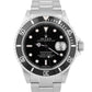 MINT Rolex Submariner Date Stainless Steel Black REHAUT 40mm Oyster Watch 16610
