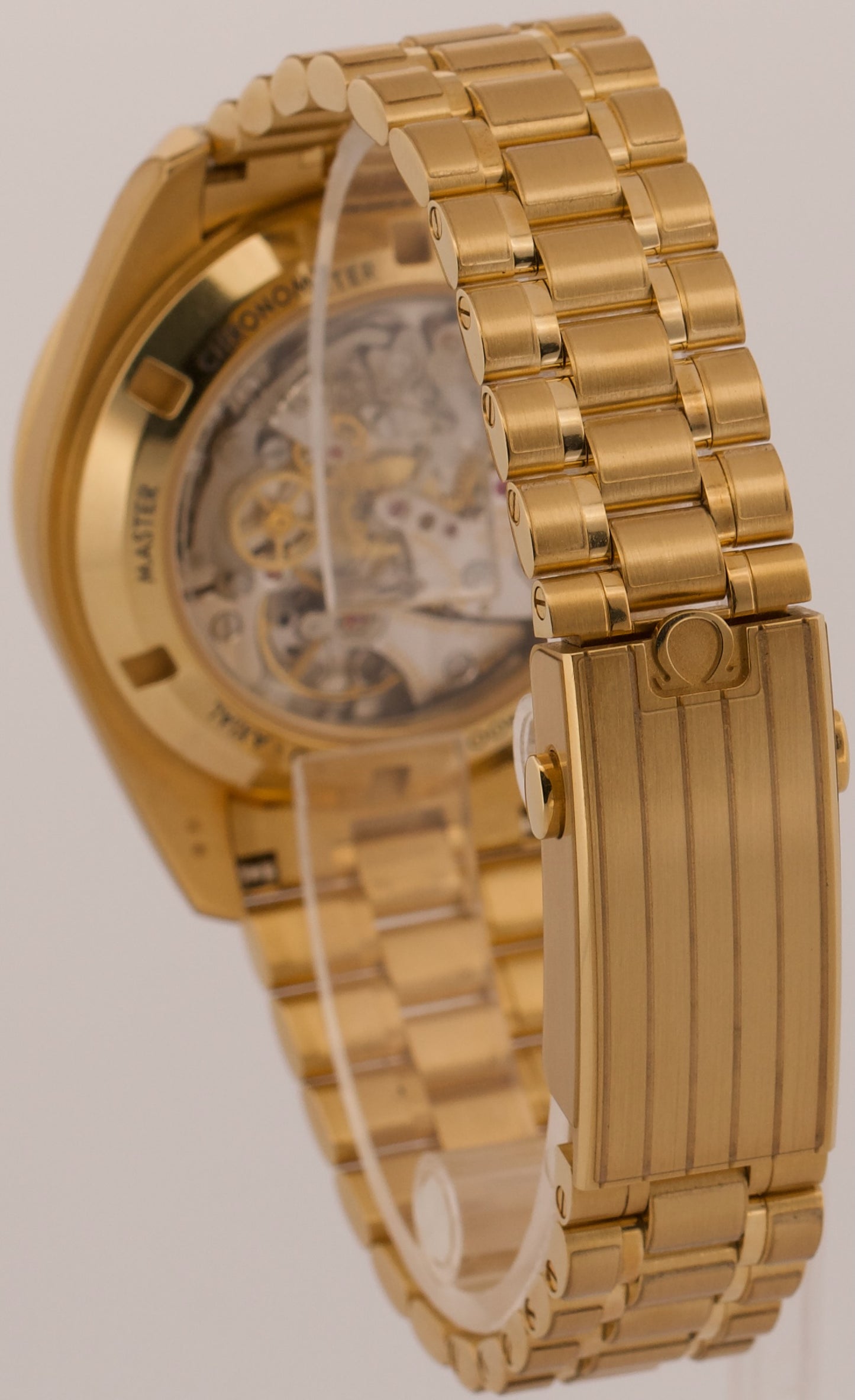 2023 PAPERS Omega Speedmaster GREEN Moonshine 18K Gold 310.60.42.50.10.001 BOX