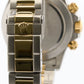 1996 Rolex Daytona Cosmograph WHITE Two-Tone 18K Yellow Gold Steel Watch 16523