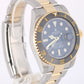 Rolex Submariner Date Two-Tone 18k Yellow Gold Steel Black 40mm 116613 LN Watch